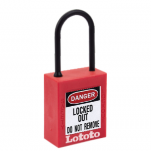 LS32RED NON CONDUCTIVE SAFETY PADLOCK RED