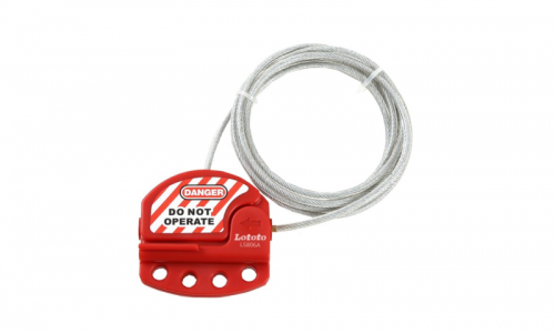 LS806A Safety Padlock (1) LS806A ADJUSTABLE CABLE LOCKOUT